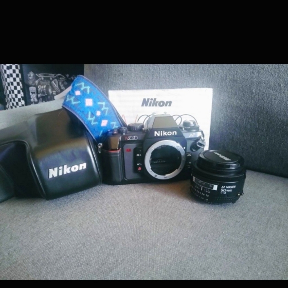 N2020AF camera NIKKOR 50mm lens